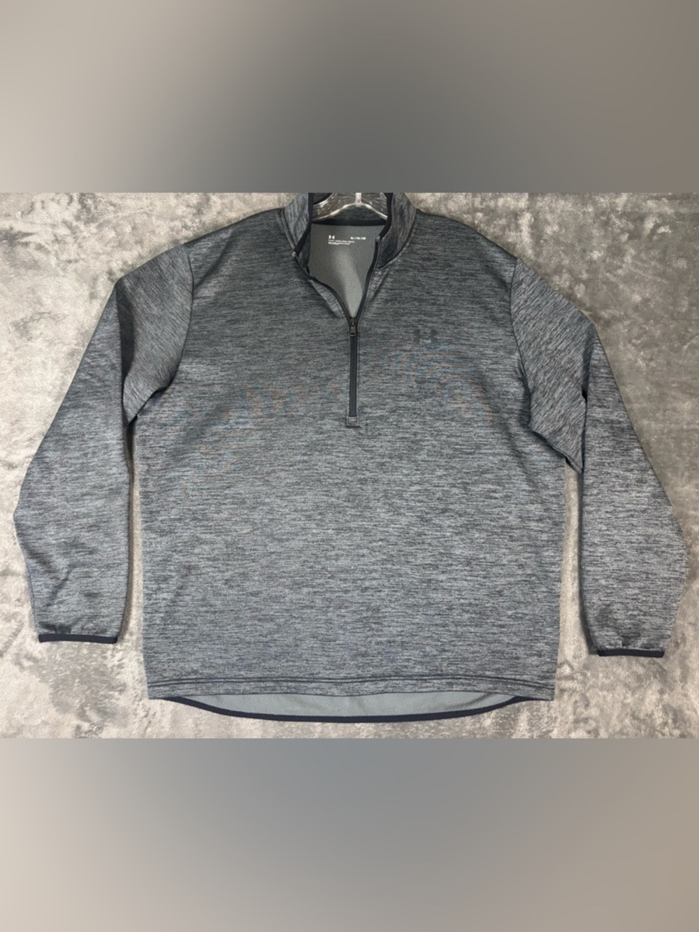 Under Armour ColdGear 1/4 Zip Pullover Men’s XL Gray Loose‎ Fit Fleece Athletic